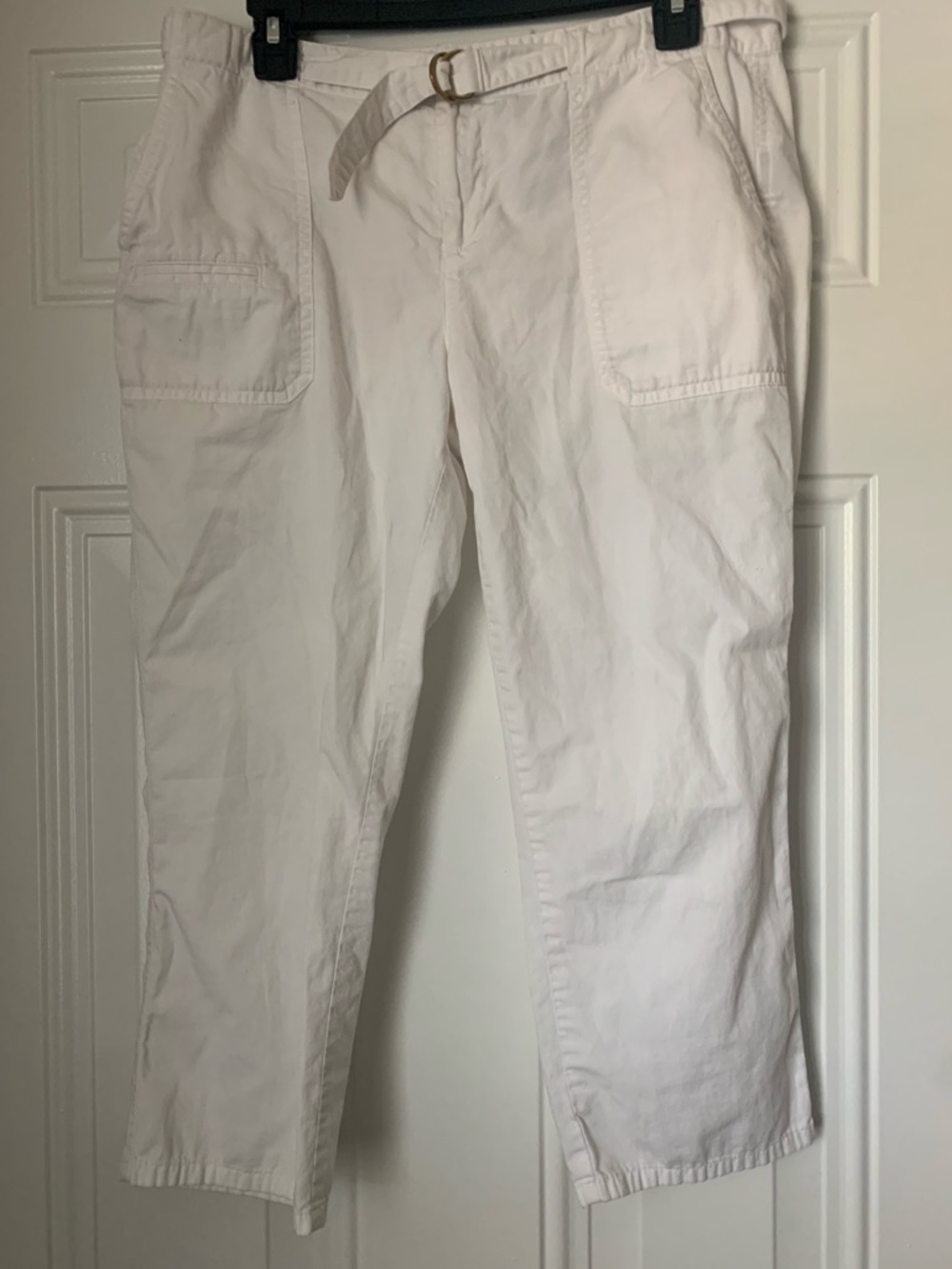 Ralph Lauren White Capri Pants Size 8P